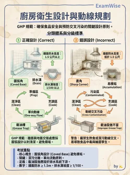 營養 - 廚房設計與設備管理 - AI 圖文解析預覽