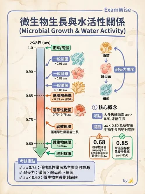 營養 - 食品腐敗微生物學 - AI 圖文解析預覽