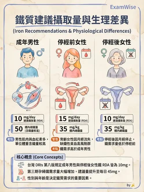 營養 - 鐵營養與貧血 - AI 圖文解析預覽