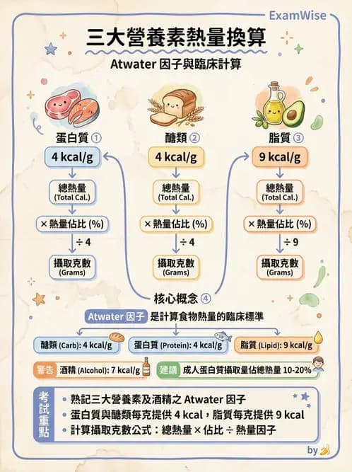 營養 - 蛋白質結構、功能與需求量 - AI 圖文解析預覽