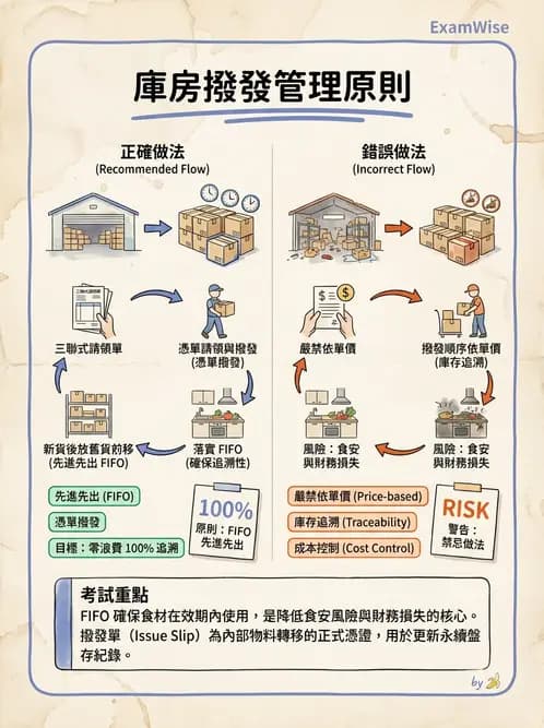 營養 - 庫房管理、食材貯存與盤點 - AI 圖文解析預覽