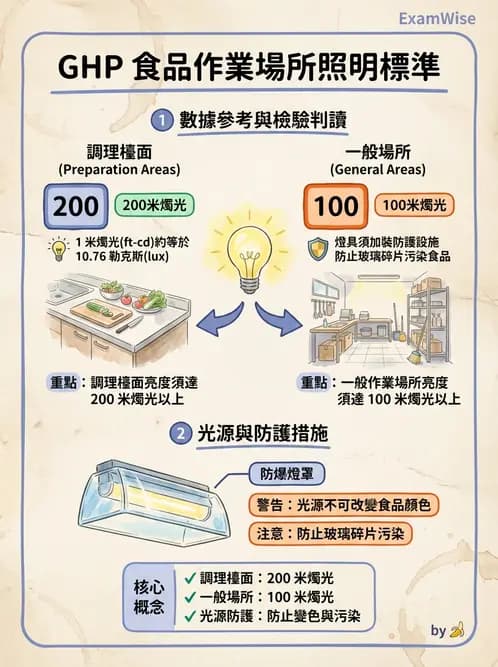 營養 - 製程衛生規範、標示法規與供應管理 - AI 圖文解析預覽