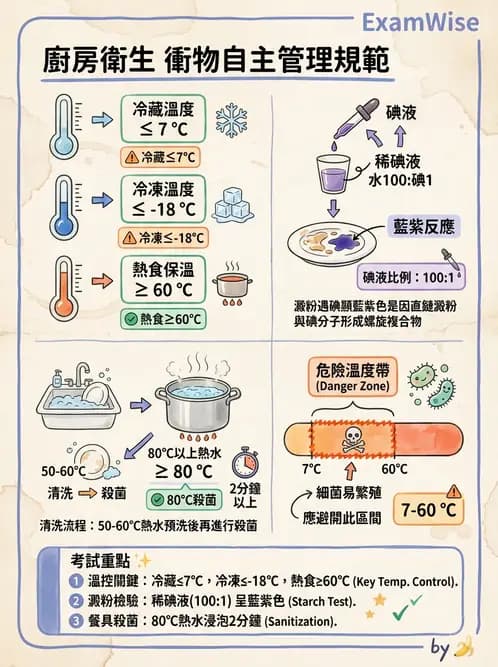 營養 - 食品安全衛生管理 - AI 圖文解析預覽