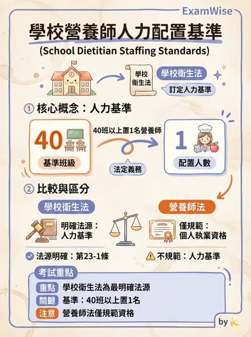 營養 - 營養師法規與執業規範 - AI 圖文解析預覽