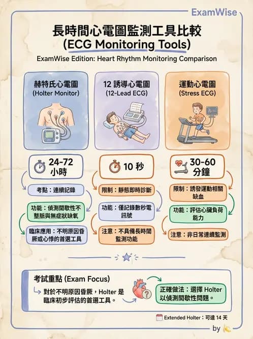 醫檢師 - 心電圖基礎與判讀 - AI 圖文解析預覽