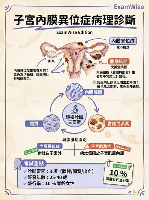 醫檢師 - 乳房及女性生殖疾病 - AI 圖文解析預覽
