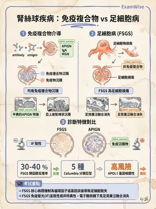 醫檢師 - 腎臟泌尿及男性生殖疾病 - AI 圖文解析預覽