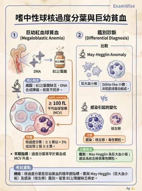 醫檢師 - 白血球生理與形態 - AI 圖文解析預覽