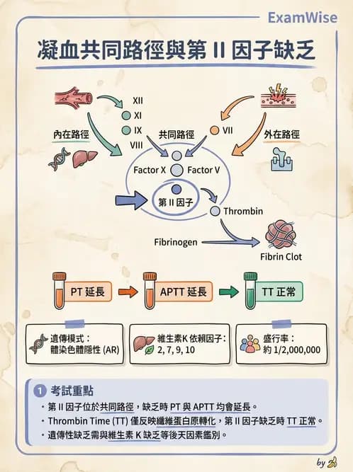醫檢師 - 出血性疾病與檢驗 - AI 圖文解析預覽
