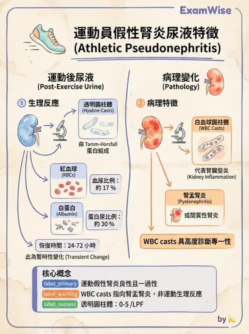 醫檢師 - 尿沉渣鏡檢與物理檢查 - AI 圖文解析預覽