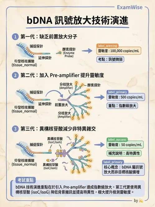 醫檢師 - 雜交探針與晶片技術 - AI 圖文解析預覽