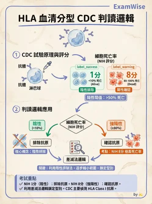 醫檢師 - 組織型與移植免疫學 - AI 圖文解析預覽