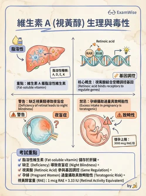 醫檢師 - 維生素 - AI 圖文解析預覽