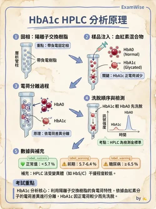 醫檢師 - 醣類代謝與糖尿病 - AI 圖文解析預覽