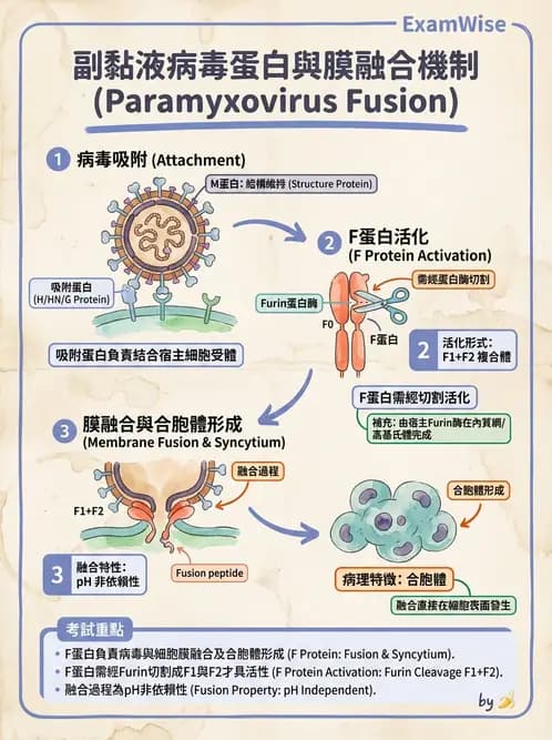 醫檢師 - 副黏液病毒科 - AI 圖文解析預覽