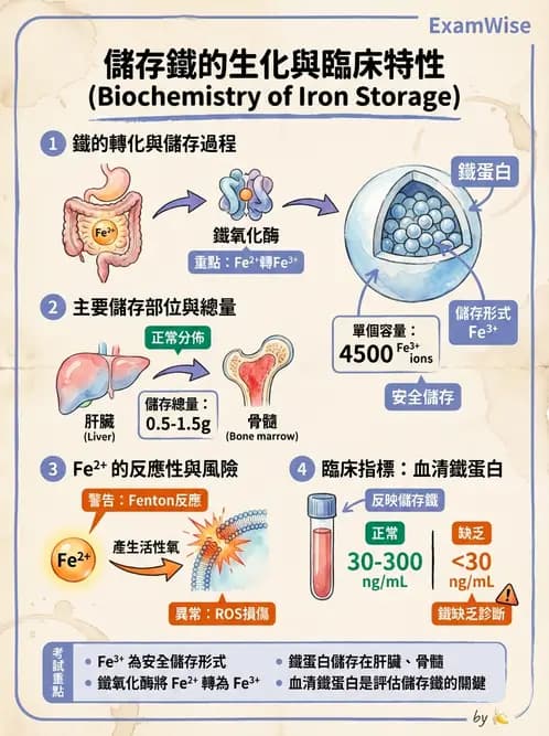 醫檢師 - 貧血診斷與營養缺乏性貧血 - AI 圖文解析預覽