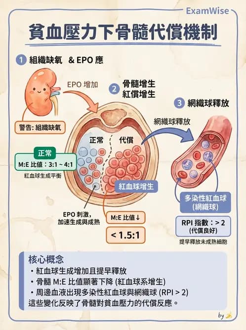 醫檢師 - 紅血球生理與形態 - AI 圖文解析預覽