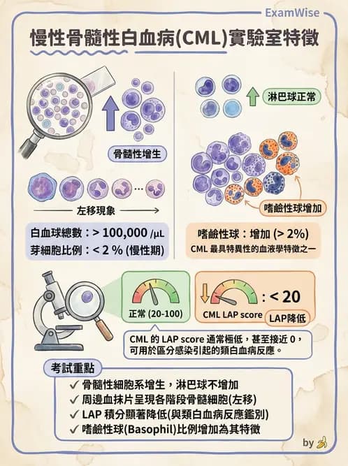 醫檢師 - 慢性血液腫瘤與骨髓增生疾患 - AI 圖文解析預覽