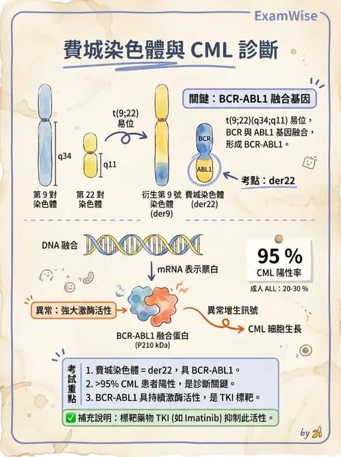 醫檢師 - 慢性血液腫瘤與骨髓增生疾患 - AI 圖文解析預覽