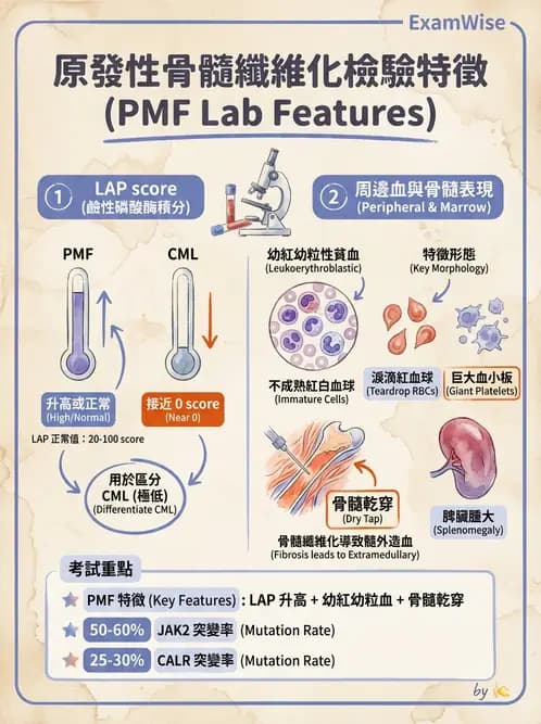 醫檢師 - 慢性血液腫瘤與骨髓增生疾患 - AI 圖文解析預覽