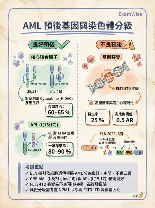 醫檢師 - 急性白血病 - AI 圖文解析預覽