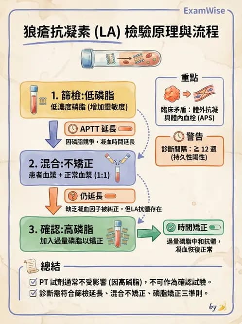 醫檢師 - 血栓性疾病與抗凝治療監測 - AI 圖文解析預覽