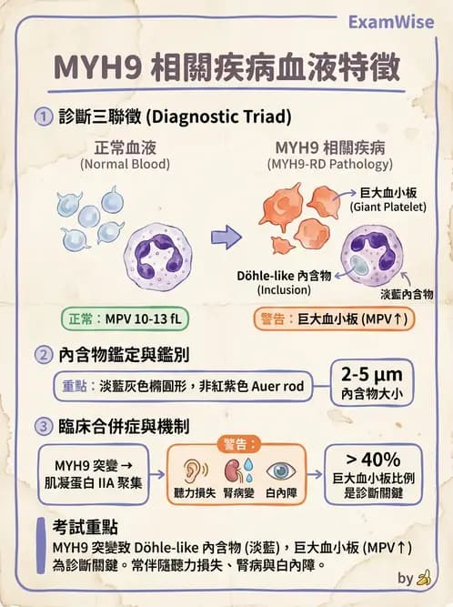 醫檢師 - 出血性疾病與檢驗 - AI 圖文解析預覽