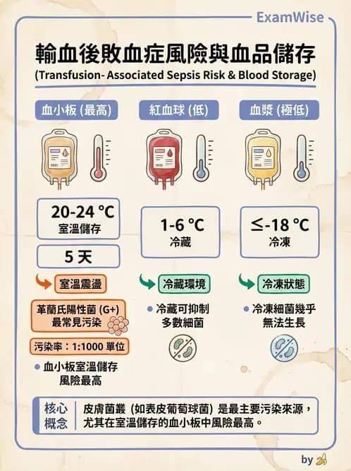 醫檢師 - 輸血反應與血庫品管 - AI 圖文解析預覽
