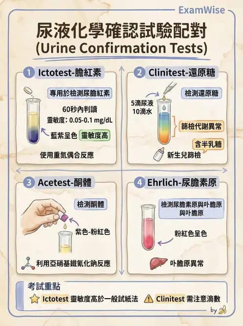醫檢師 - 尿液化學檢驗 - AI 圖文解析預覽
