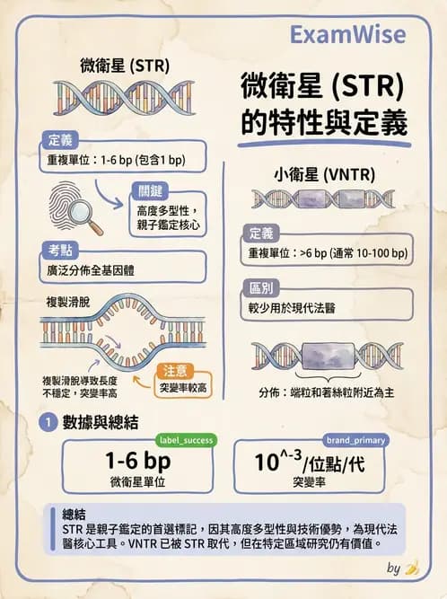 醫檢師 - 分子鑑定與應用技術 - AI 圖文解析預覽