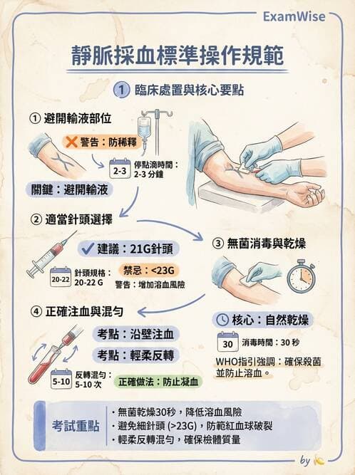 護理師 - 綜合評估與檢體採集 - AI 圖文解析預覽
