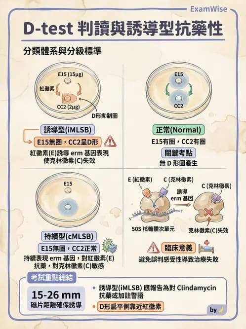 醫檢師 - 藥敏試驗方法 - AI 圖文解析預覽