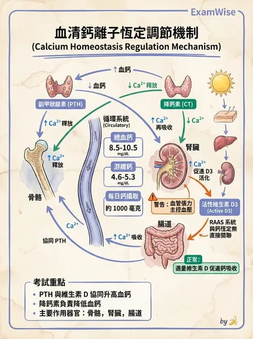 醫檢師 - 電解質與微量元素 - AI 圖文解析預覽