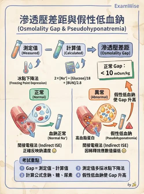 醫檢師 - 電解質與微量元素 - AI 圖文解析預覽