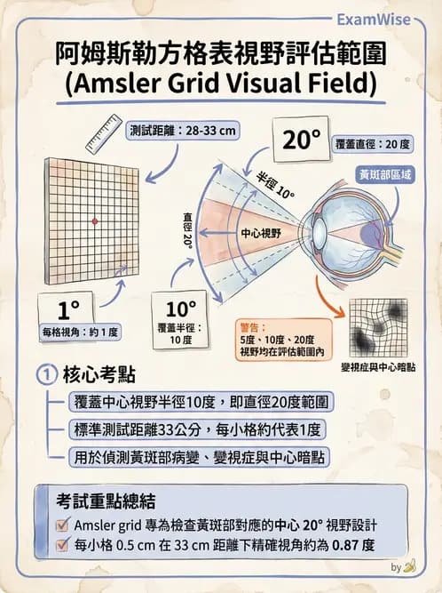 驗光師 - 視覺生理與檢查 - AI 圖文解析預覽