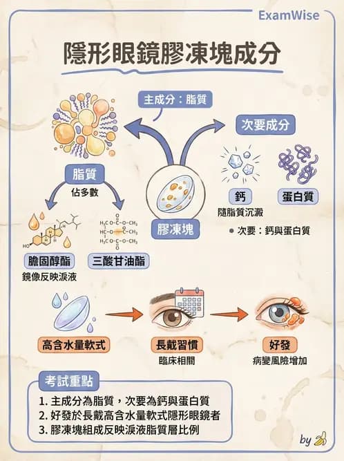 驗光師 - 隱形眼鏡護理 - AI 圖文解析預覽