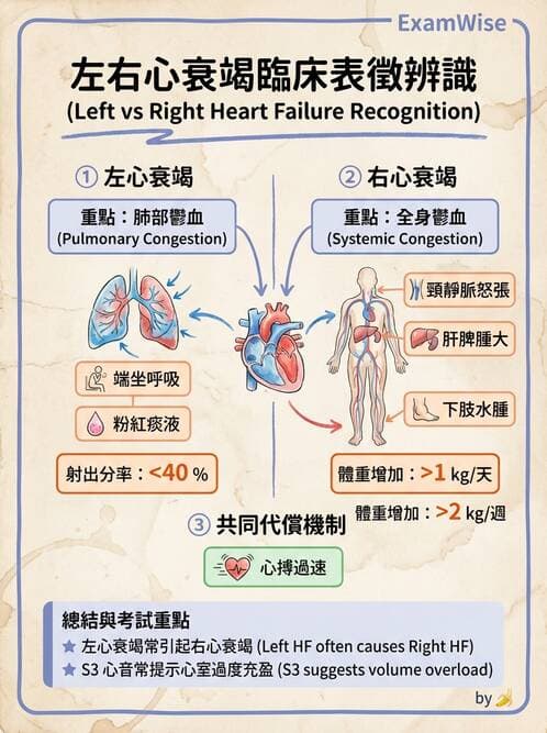 護理師 - 心臟衰竭與心律不整 - AI 圖文解析預覽