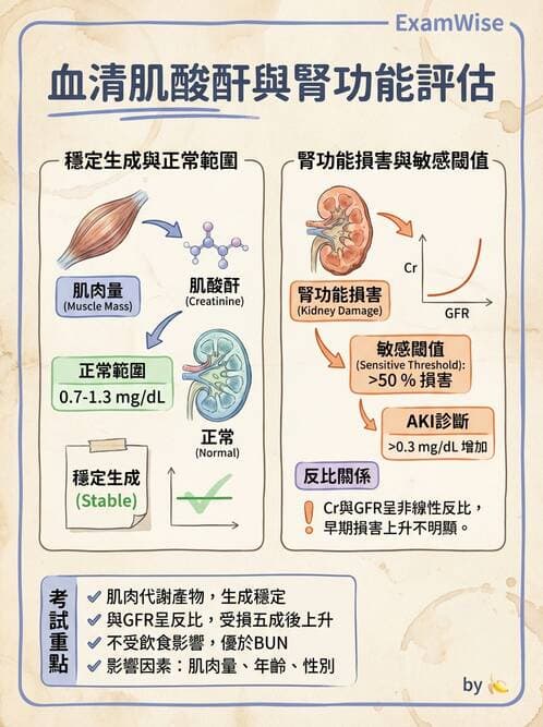 護理師 - 腎炎、腎衰竭與慢性腎臟病 - AI 圖文解析預覽