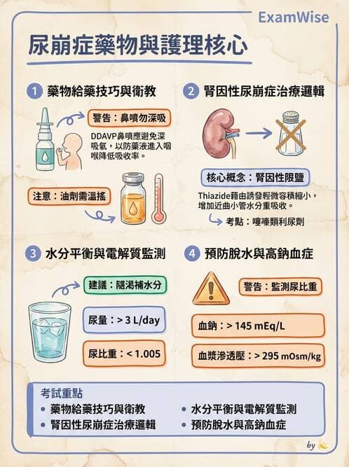 護理師 - 腎上腺與腦下垂體疾病 - AI 圖文解析預覽