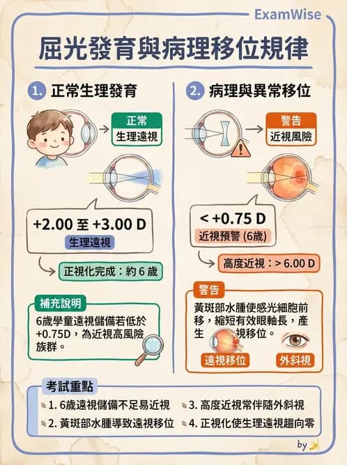 驗光師 - 屈光不正與近視遠視 - AI 圖文解析預覽