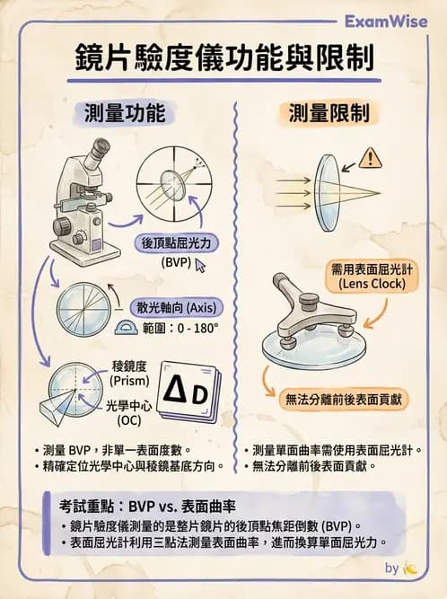 驗光師 - 自動驗光儀與角膜弧度儀 - AI 圖文解析預覽