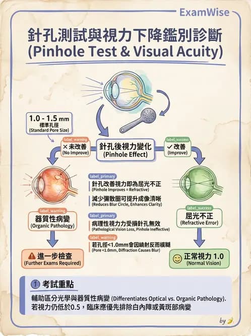 驗光師 - 視力檢查與視力值換算 - AI 圖文解析預覽