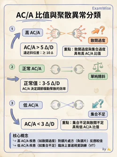 驗光師 - 水平聚散功能異常 - AI 圖文解析預覽