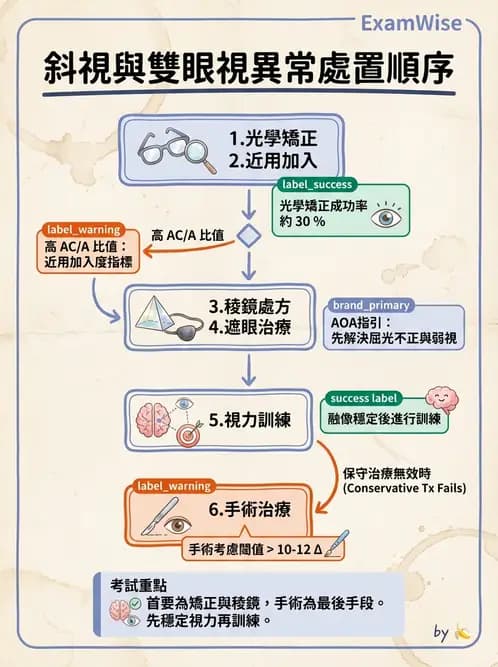 驗光師 - 稜鏡處方與垂直聚散處置 - AI 圖文解析預覽