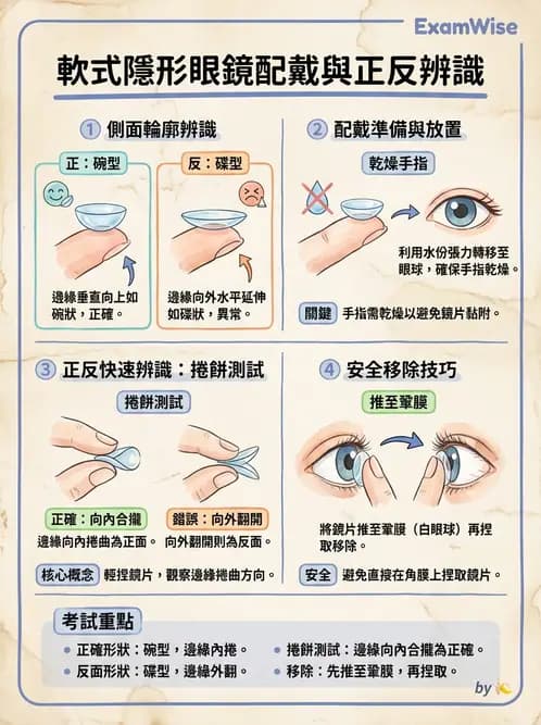 驗光師 - 隱形眼鏡護理 - AI 圖文解析預覽