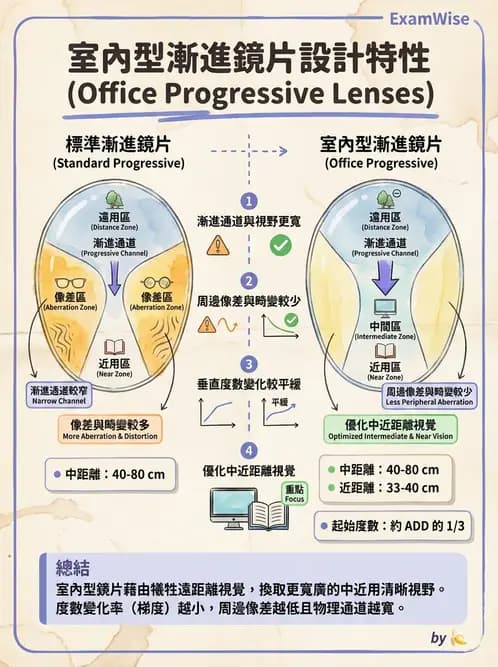 驗光師 - 漸進多焦點鏡片 - AI 圖文解析預覽