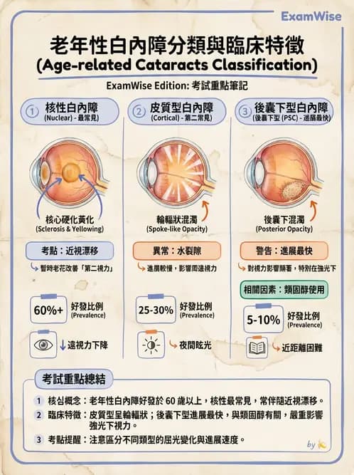 驗光師 - 水晶體疾病 - AI 圖文解析預覽