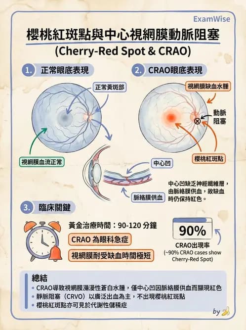 驗光師 - 血管阻塞、甲狀腺眼疾與其他全身性眼病變 - AI 圖文解析預覽