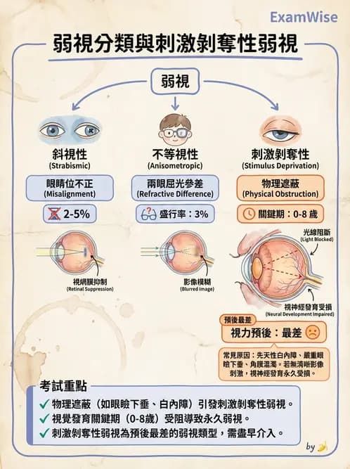 驗光師 - 視覺生理與檢查 - AI 圖文解析預覽