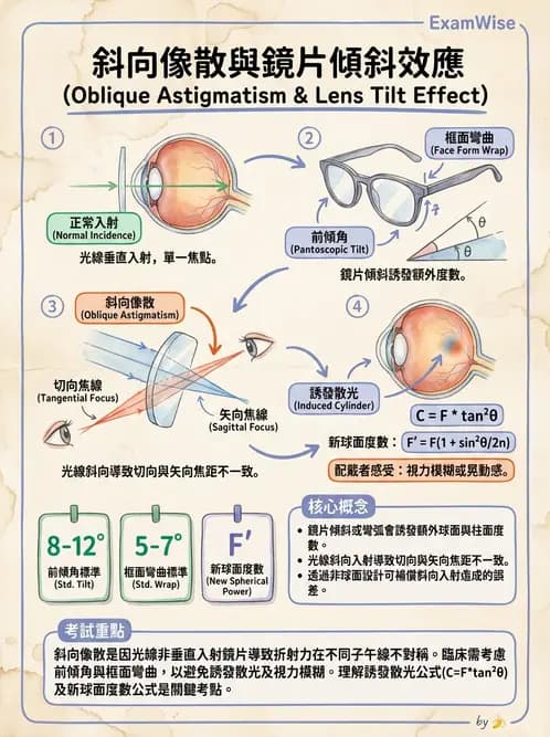 驗光師 - 幾何像差(球面像差、彗差與畸變) - AI 圖文解析預覽